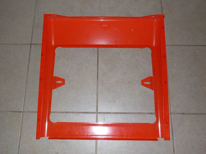 Kapotáž na Zetor 4611 - 6945 - červená - komaxit - 5