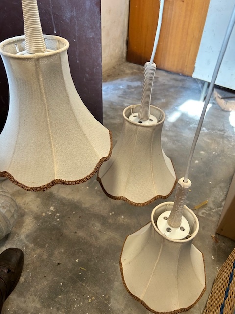 Prodej retro látkového lustru v HK. - 5