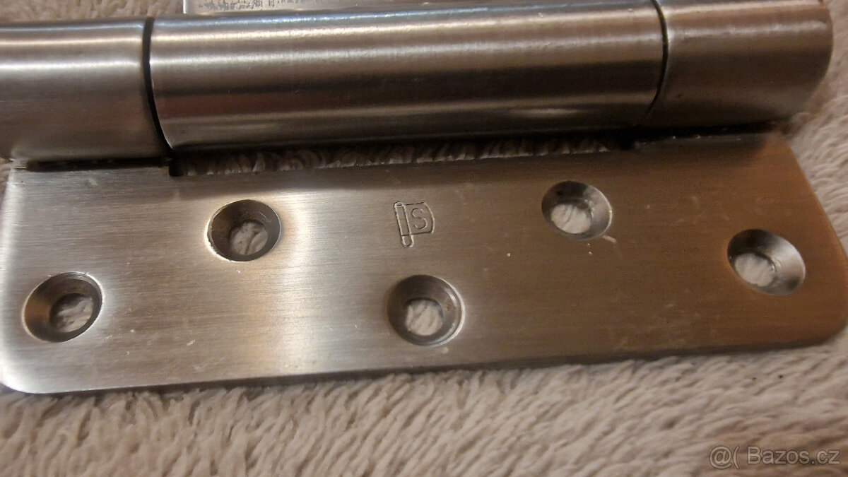 Nerezové dveřní závěsy (panty) - 5