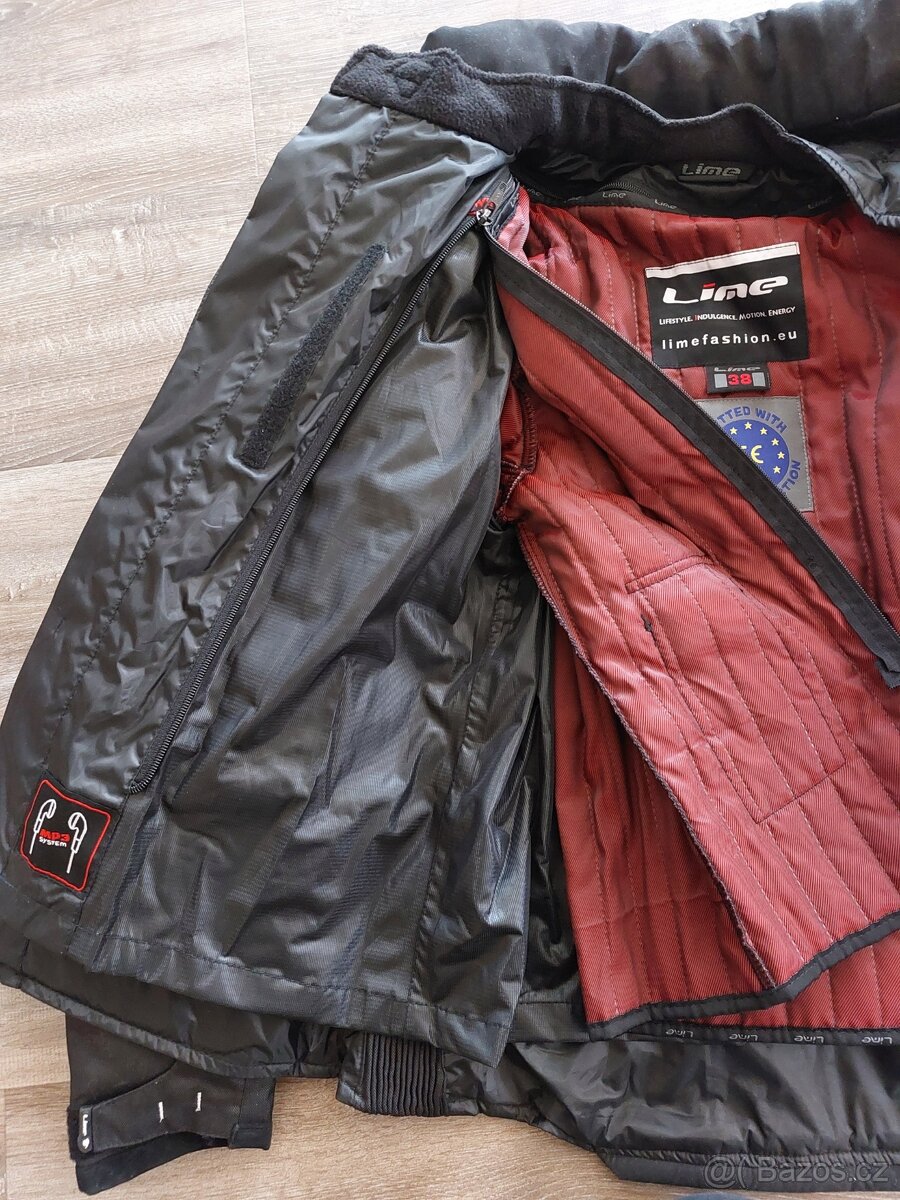 Dámská motorkářská bunda Lime - 5