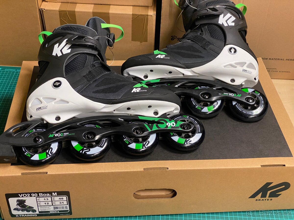 Pánské kolečkové brusle K2 VO2 90 BOA M - 5