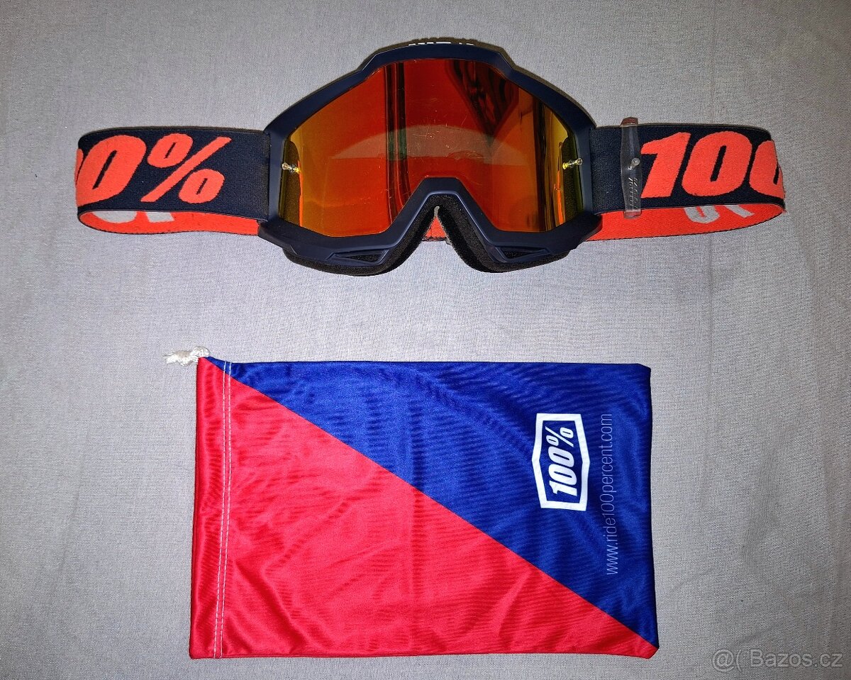 MX brýle 100% - Accuri Matte Gunmetal - 5