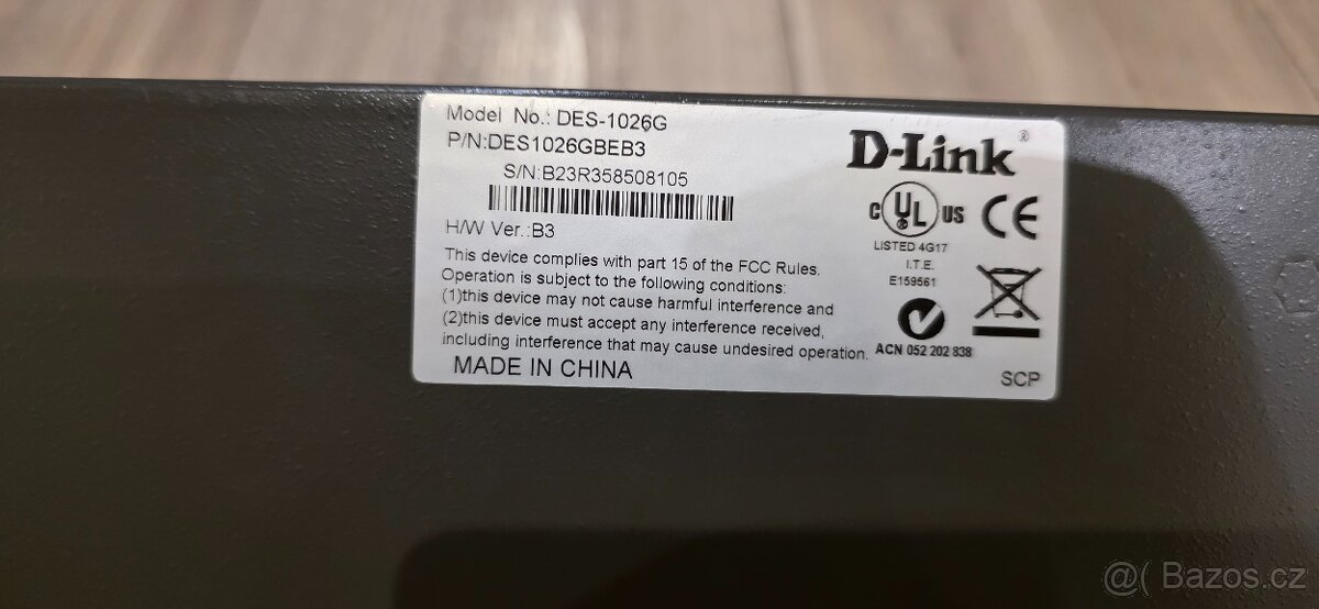 24port Gigabit Switch D-Link DES-1026G - 5