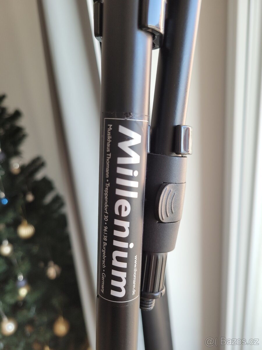 Stojan na mikrofon, Thomann Millenium, černý, tripod - 5