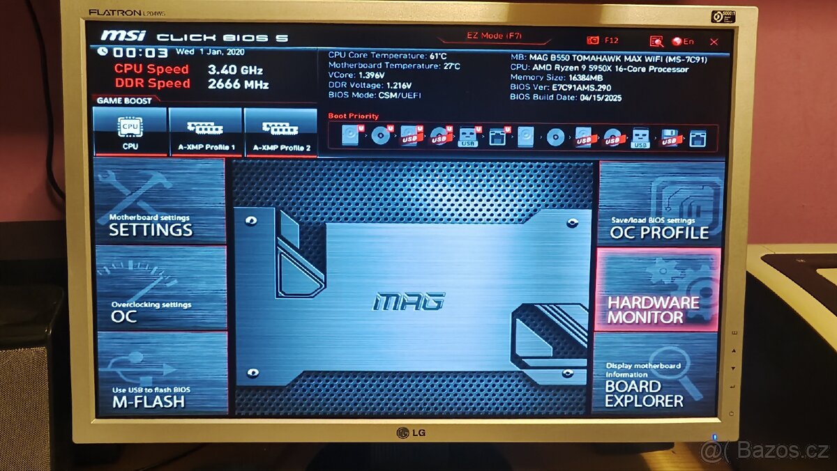 MSI Mag B550 Tomahawk Max Wifi - 5