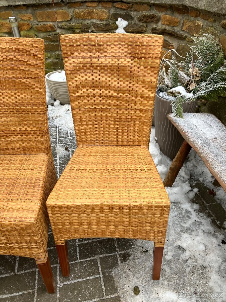 Židle z pravého ratanu - 5