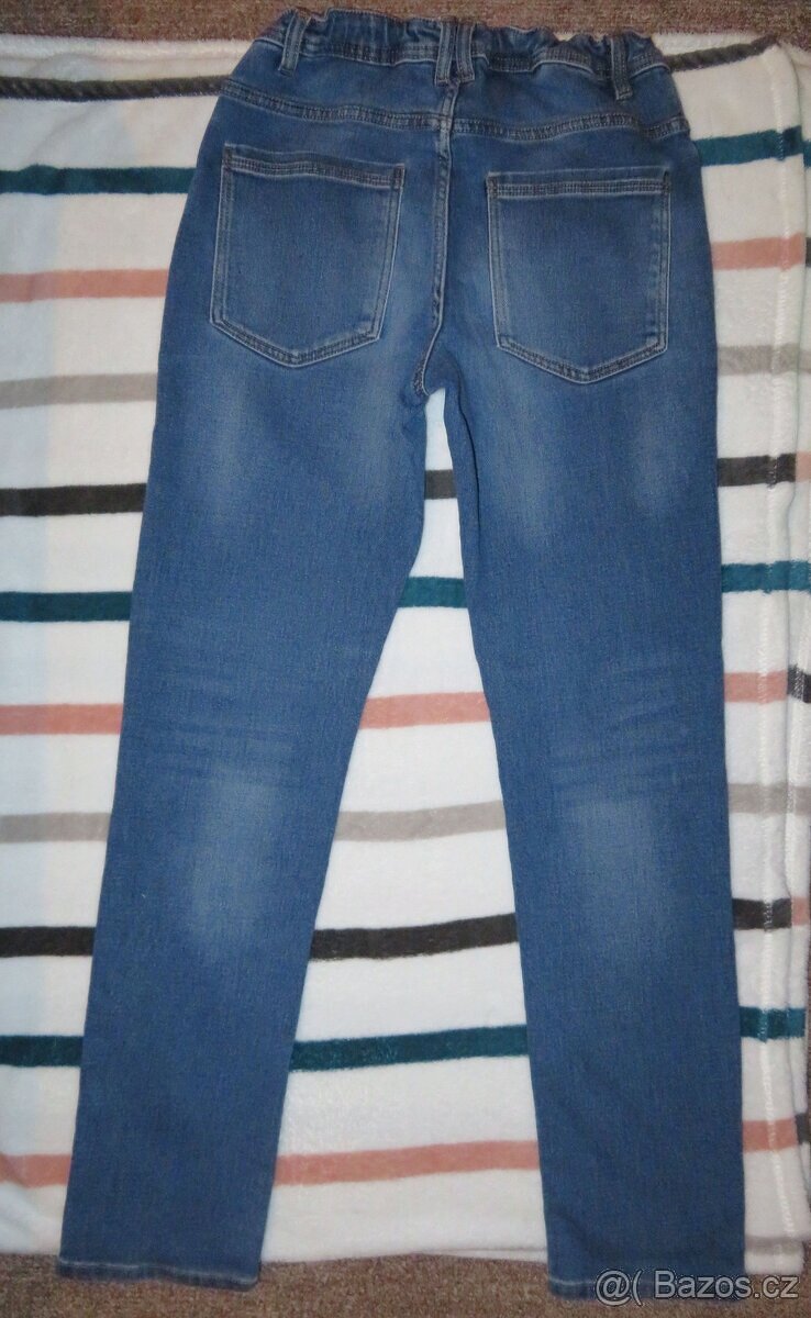 2x chlapecké džíny, vel 164 - 5