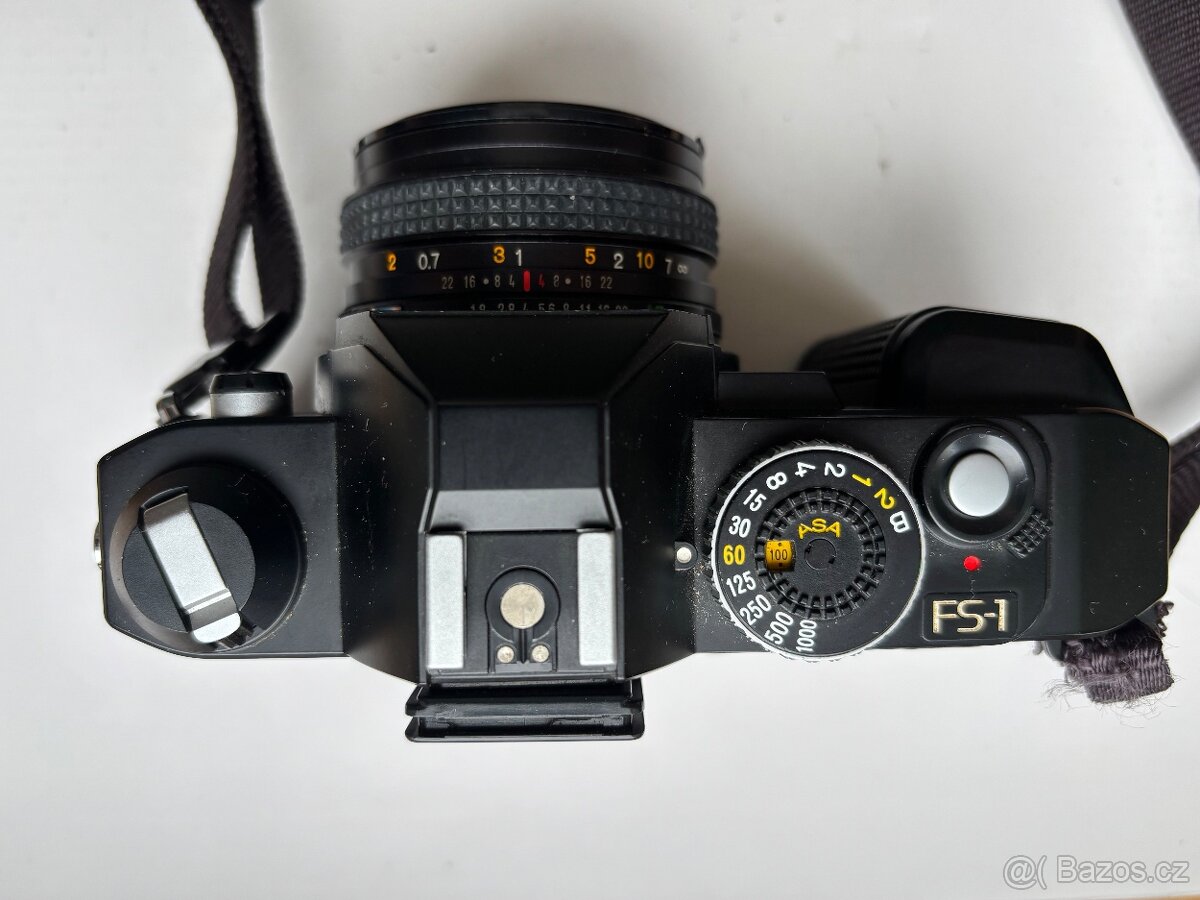 Konica FS-1 se 2 objektivy Konica Hexanon AR -povánoční slev - 5