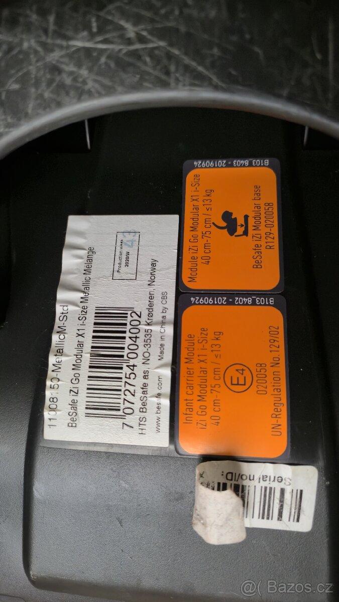 Vajíčko BeSafe SET iZi Go Modular X1 i-Size - 5