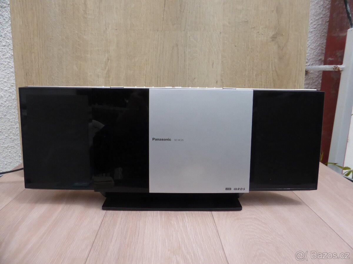 PANASONIC SC-HC35 elegantní vertikální mikrosystém - 5