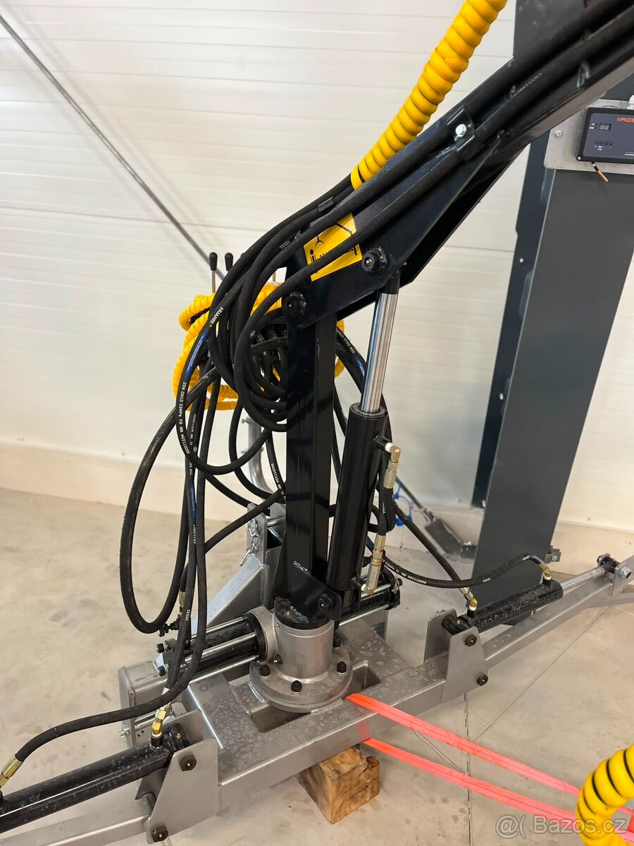 vyvážecí rameno, ruka, jeřába, hydraulický drapák - 5