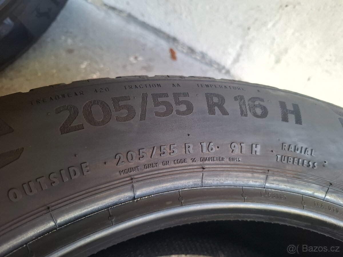 205/55 r16 letní pneumatiky Continental - 5