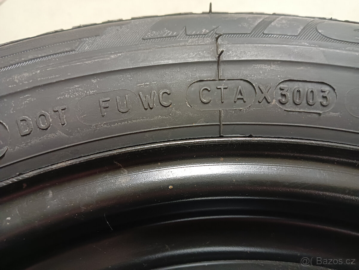 Octavia ráfek + nové pneu 205/55/16 Michelin Pilot HX - 5