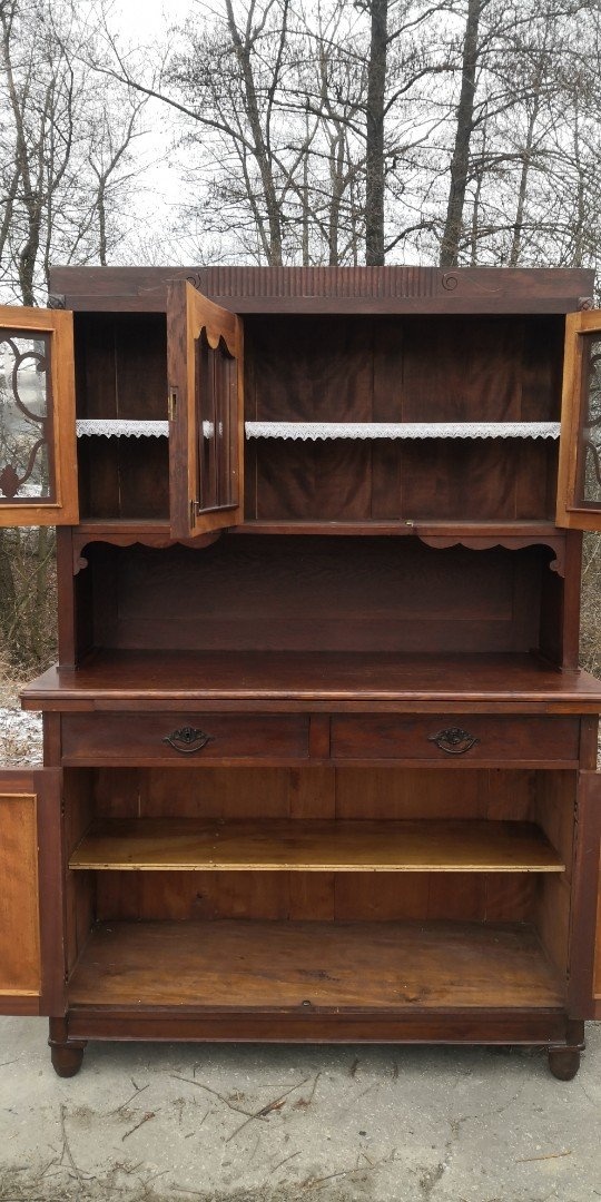 Starožitný masivní příborník - 5