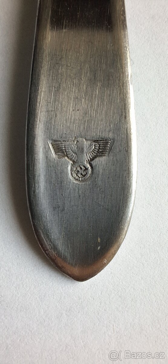 čajová lžička z období 2. světové války,svastika,military - 5