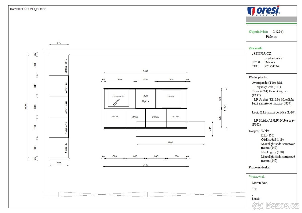 Prémiová expoziční kuchyňská linka Livanza – Avantgarda - 5