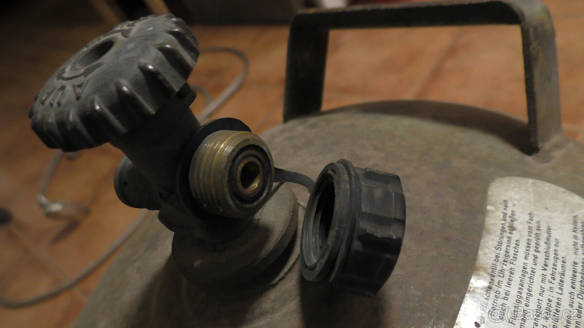 Propanbutanová lahev německá 10 Kg - 5