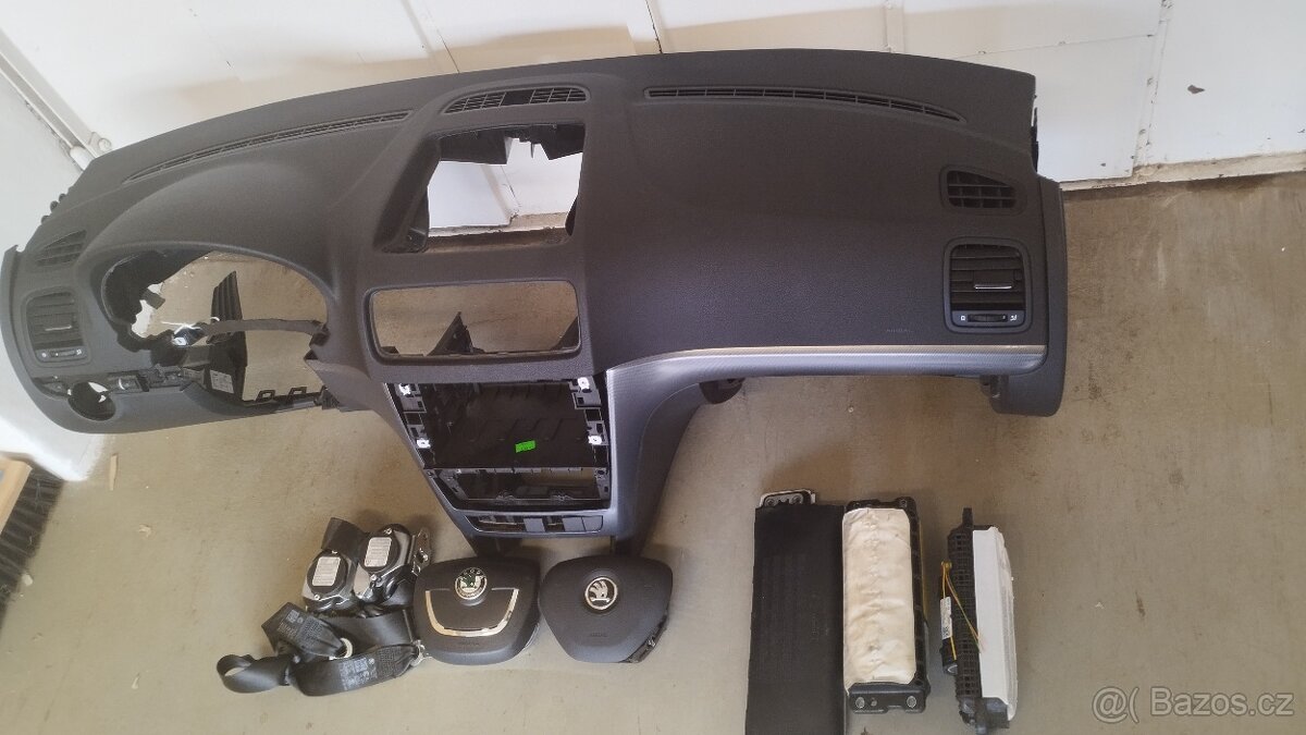 Airbagová sada Škoda Yeti před lift - 5