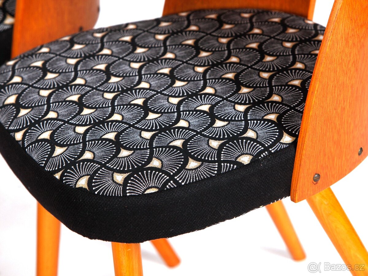 Židle TATRA po renovaci, TOP stav, 4 ks. - 5
