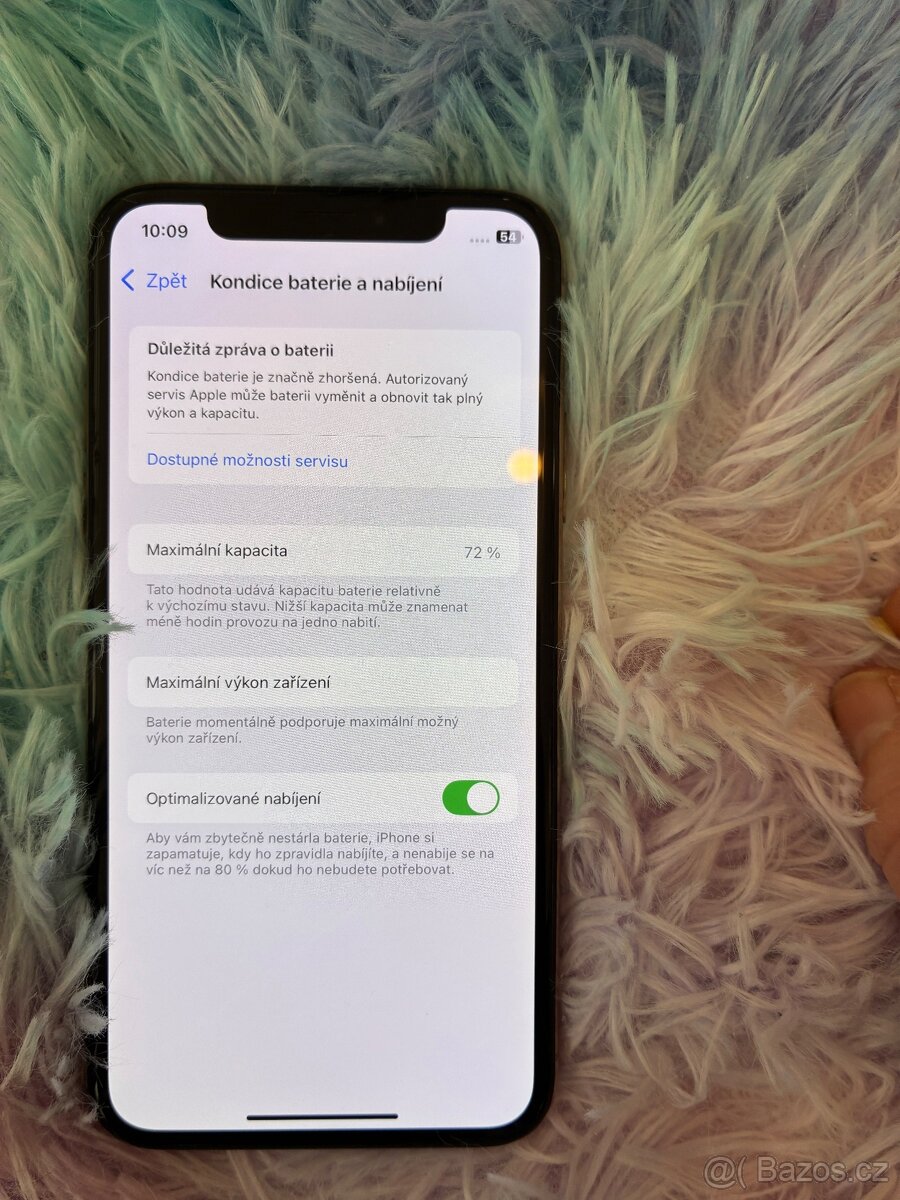 Apple IPhone XS, 64GB zlatý - 5