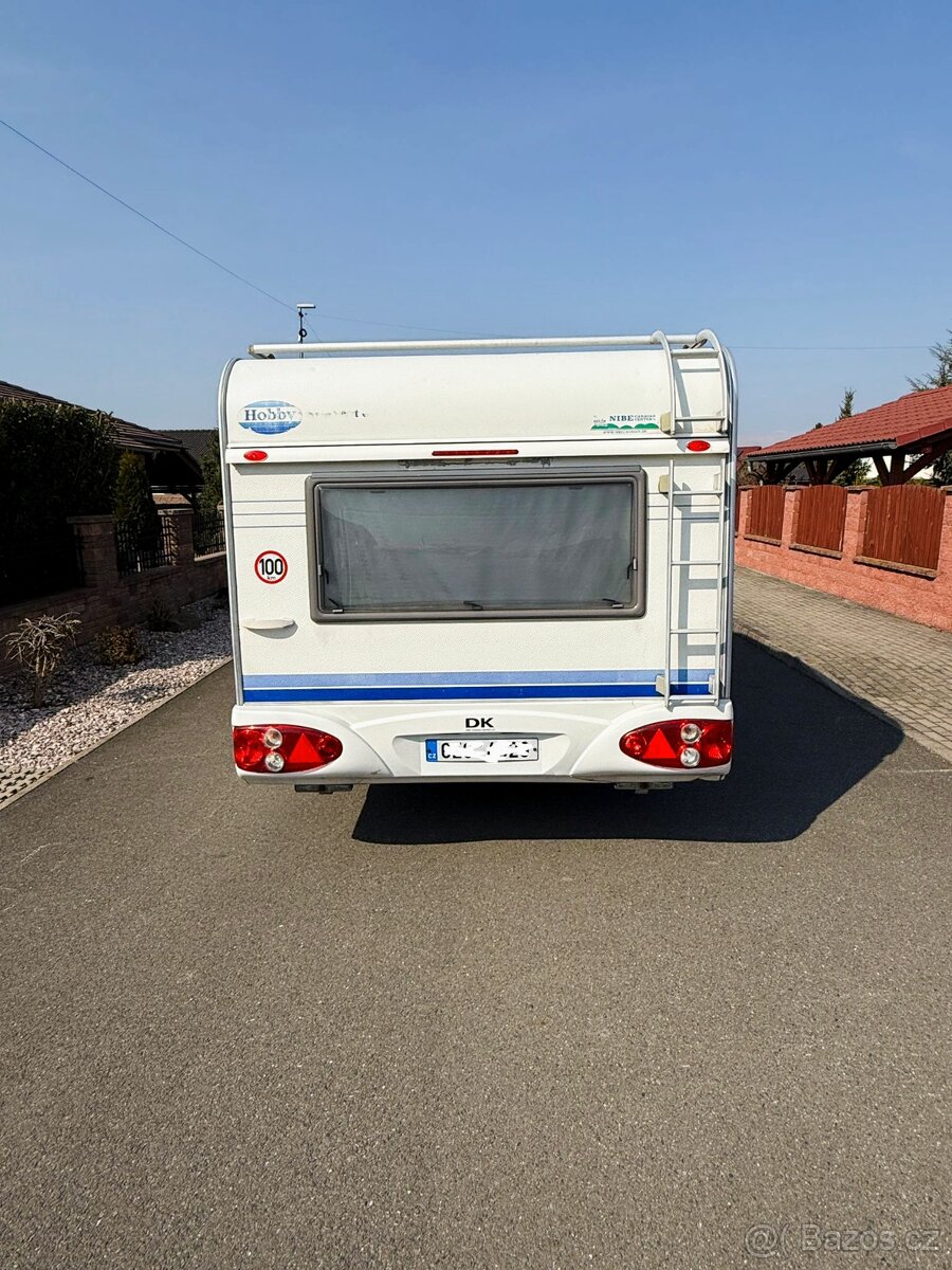 Prodám karavan hobby 495 excelient - 5