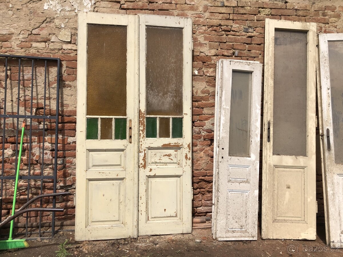 staré dveře zámecké dveře - 5