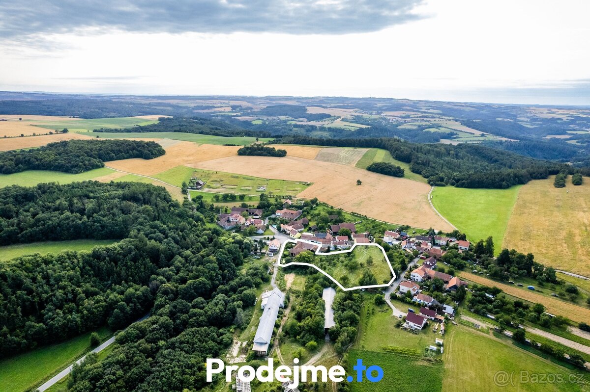 Prodej stavebního pozemku, 8 074 m² - Úsuší u Tišnova - 5