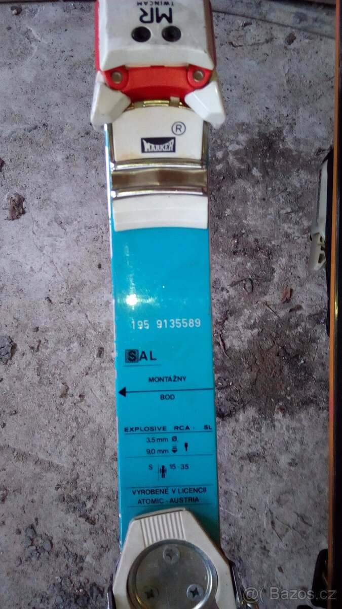 SJEZDOVÉ LYŽE A BOTY - 5