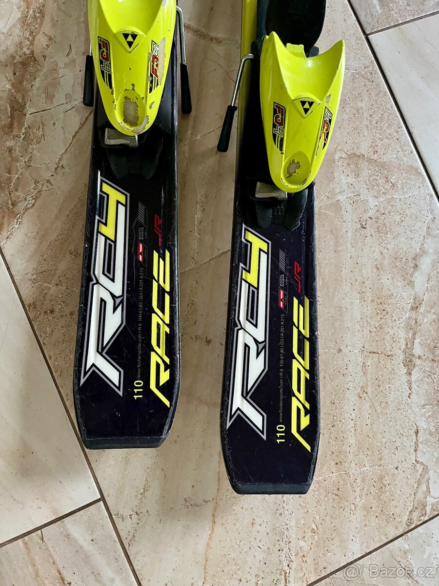 Dětské lyže set (lyže 110, délka stelky bot 215mm) - 5