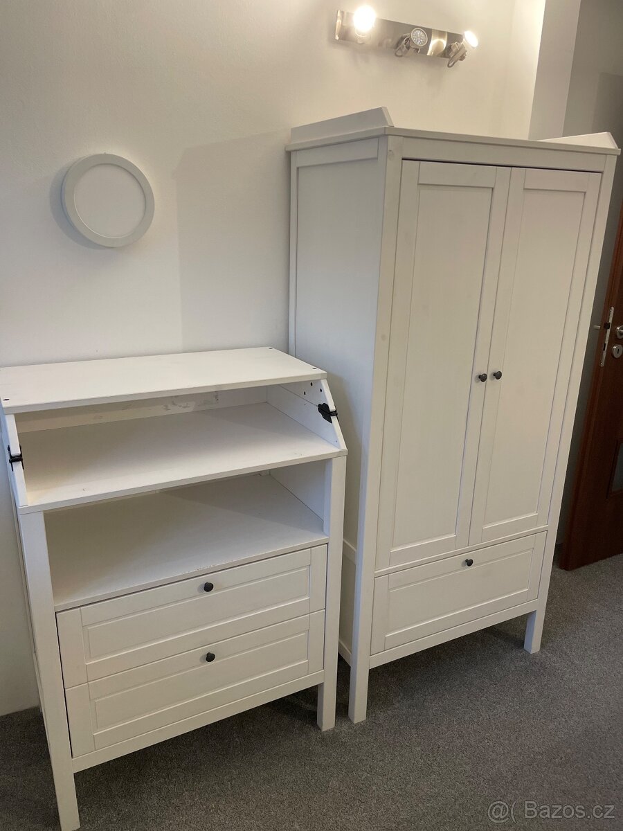 Přebalovací pult/komoda a šatní skřín Sundvik - 5