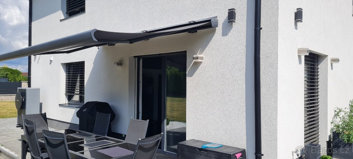 Markýza kazetová el.pohon s osvětlením a dálkový ovladač - 5
