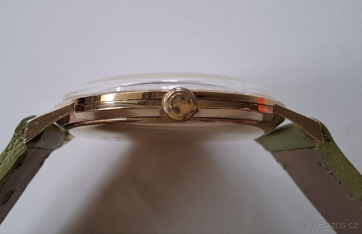 Pánské zlaté náramkové hodinky Certina 14K - 5