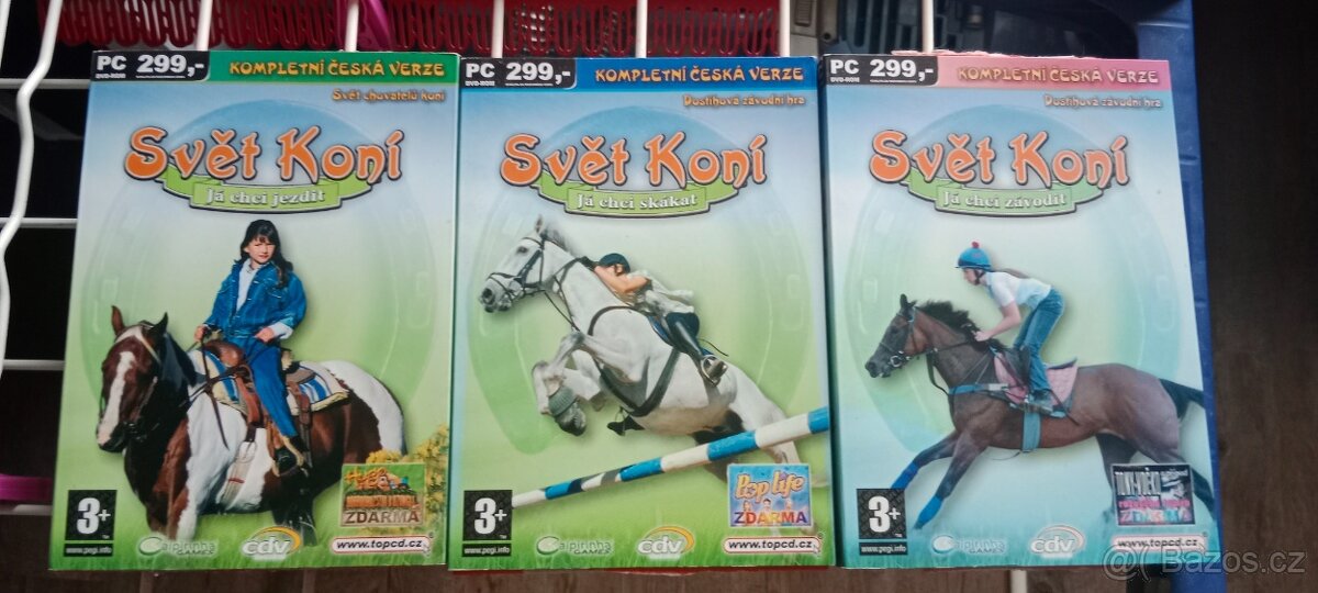 Prodám koňské hry + dvd - 5