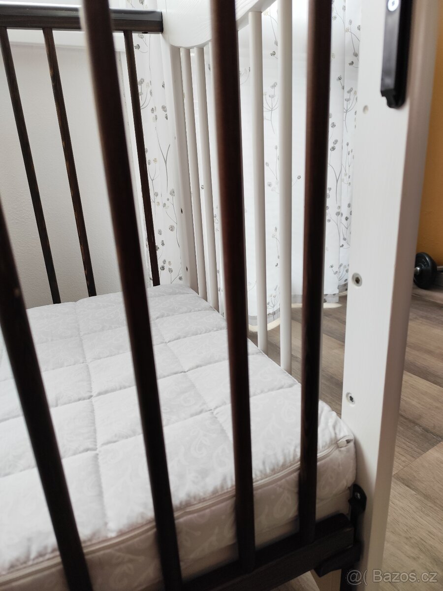 Dětská postýlka Drewex+vybavení - 5