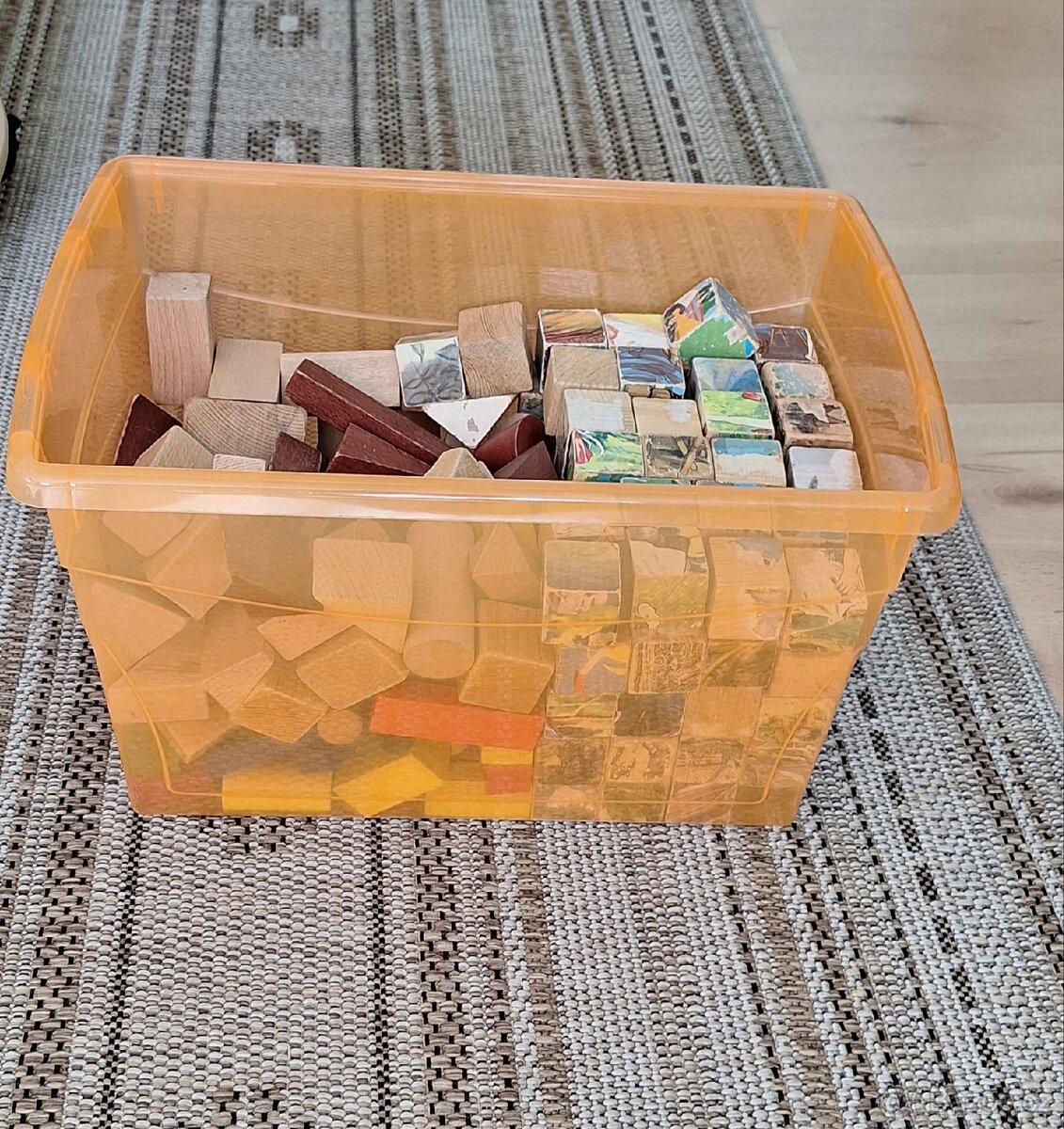 Kostky dřevěné - 5