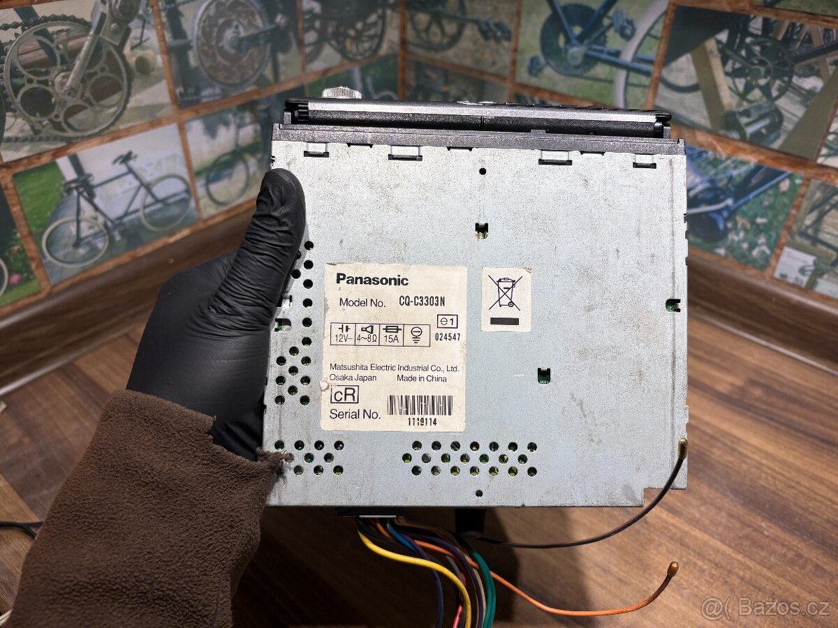 Autorádio Panasonic CQ-C3303N–CD-MP3-AUX-Oldtimera - 5