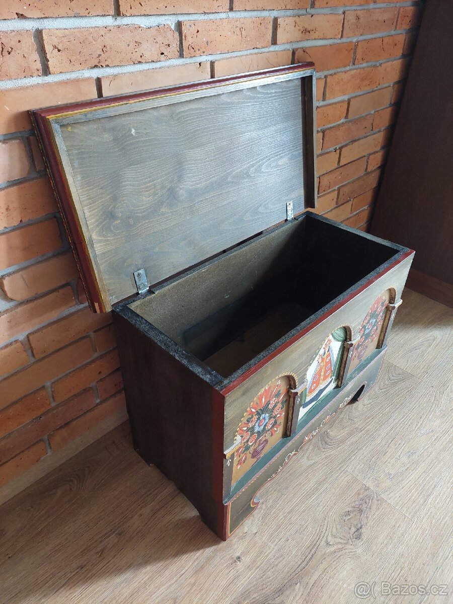 Holandská malovaná truhla - 5