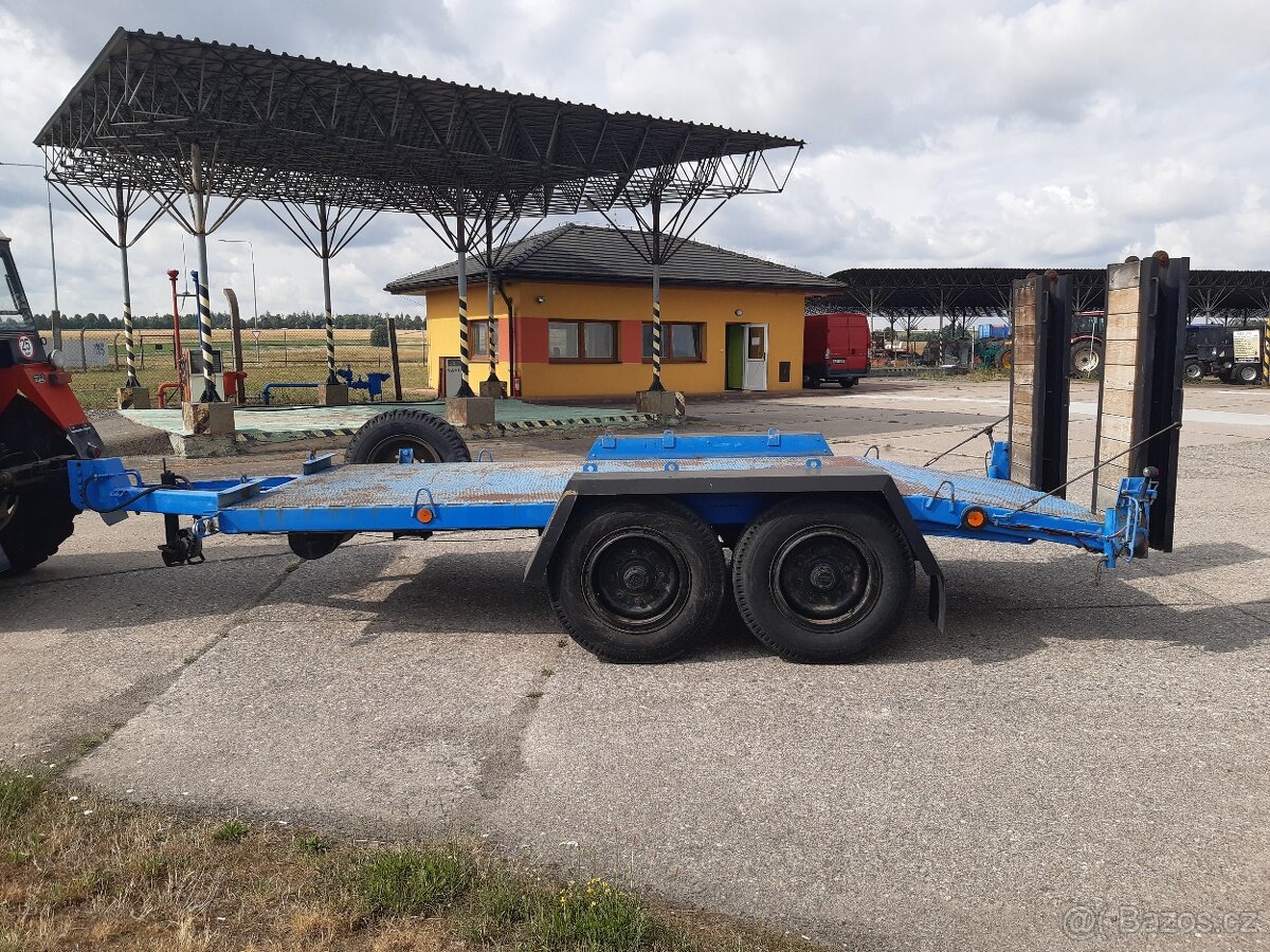 Podvalník ZDT na přepravu stavebních strojů - 5