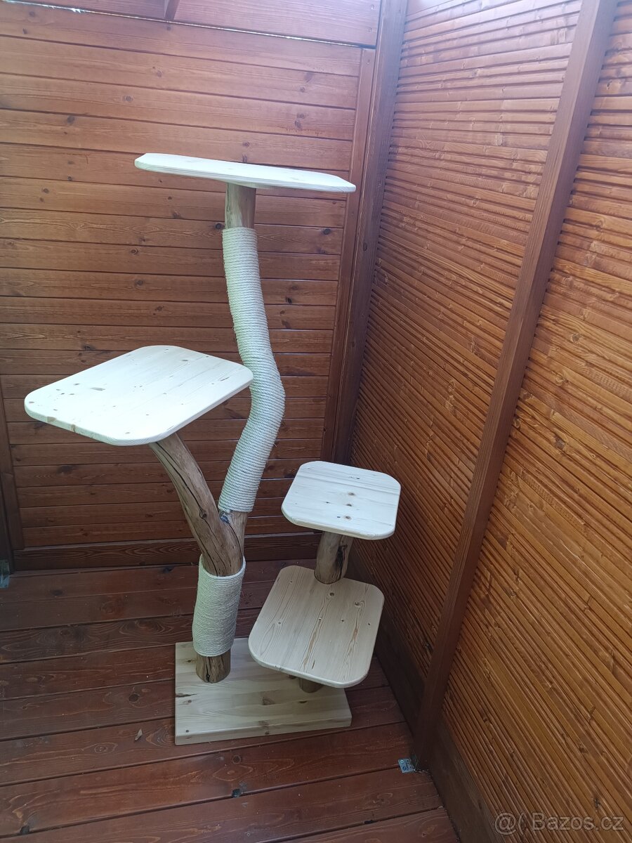 Prodám kočičí strom - škrabadlo - 5