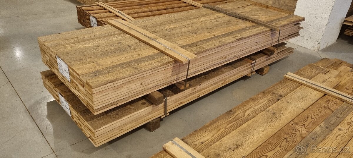 Kartáčovaná prkna obkladová - 5