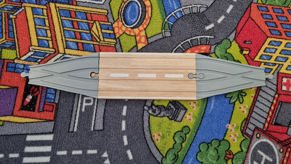 Vláčkodráha Brio Ikea Lidl kolej, silnice - 5