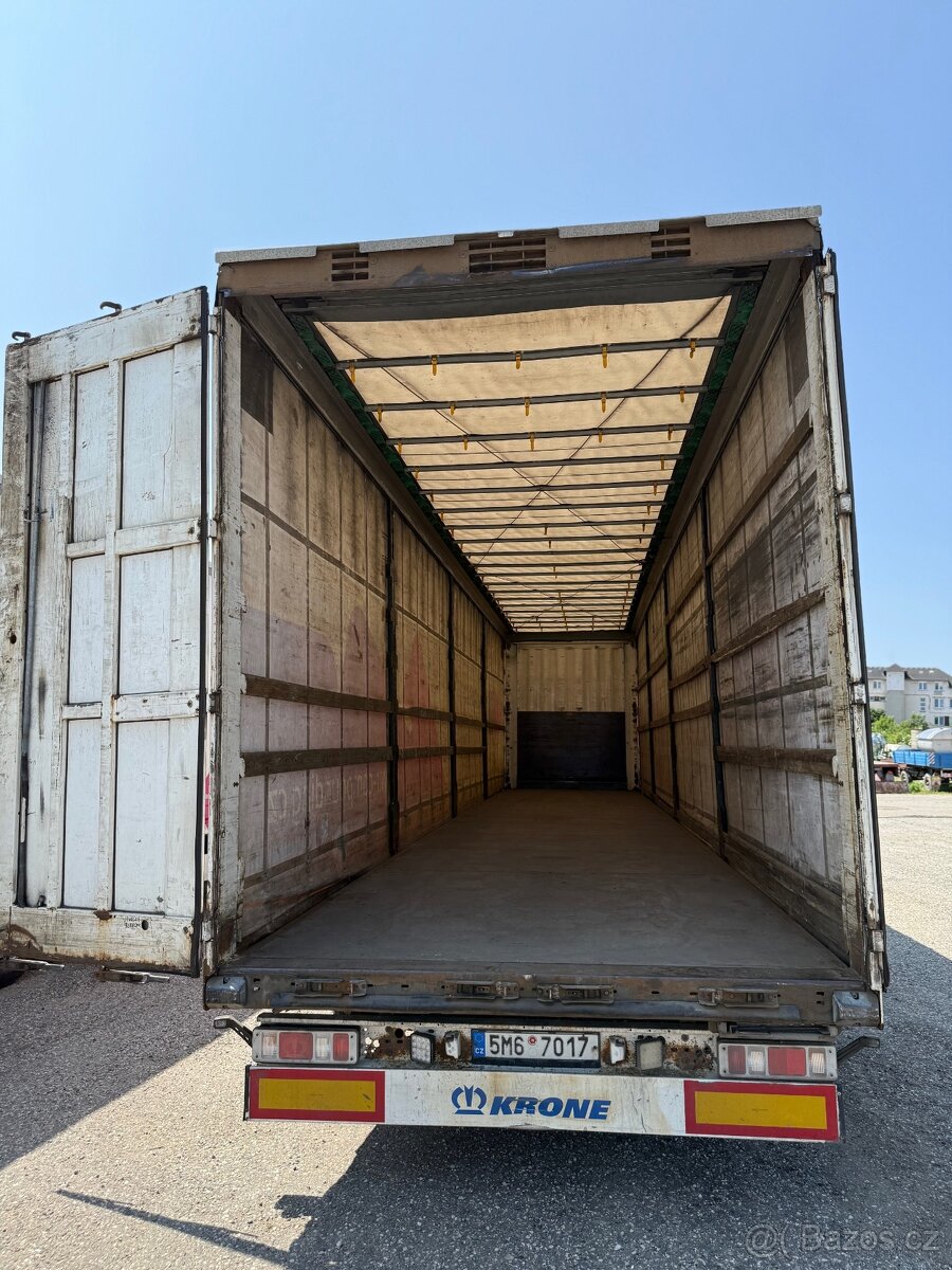 Plachtový návěs Krone Mega liner - lowdeck, 2016 - 5