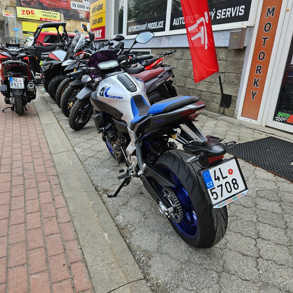 Yamaha MT-07, krásný stav, servisní historie - 5