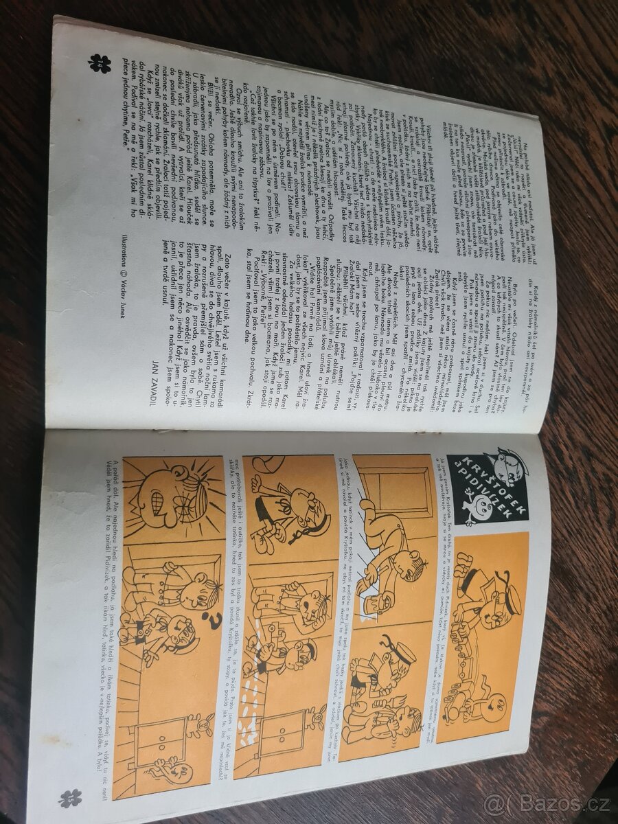 Čtyřlístek c.4 1969 podepsaný Němeček - 5