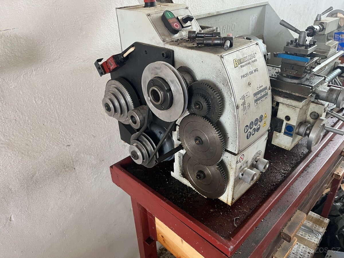Stolní soustruh Bernardo Profi 550 WQ (400 V) - 5