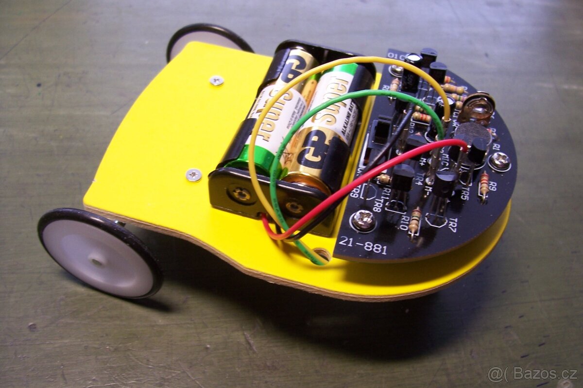 STAVEBNICE ROBOTICKÉHO AUTÍČKA VELLEMAN - 5