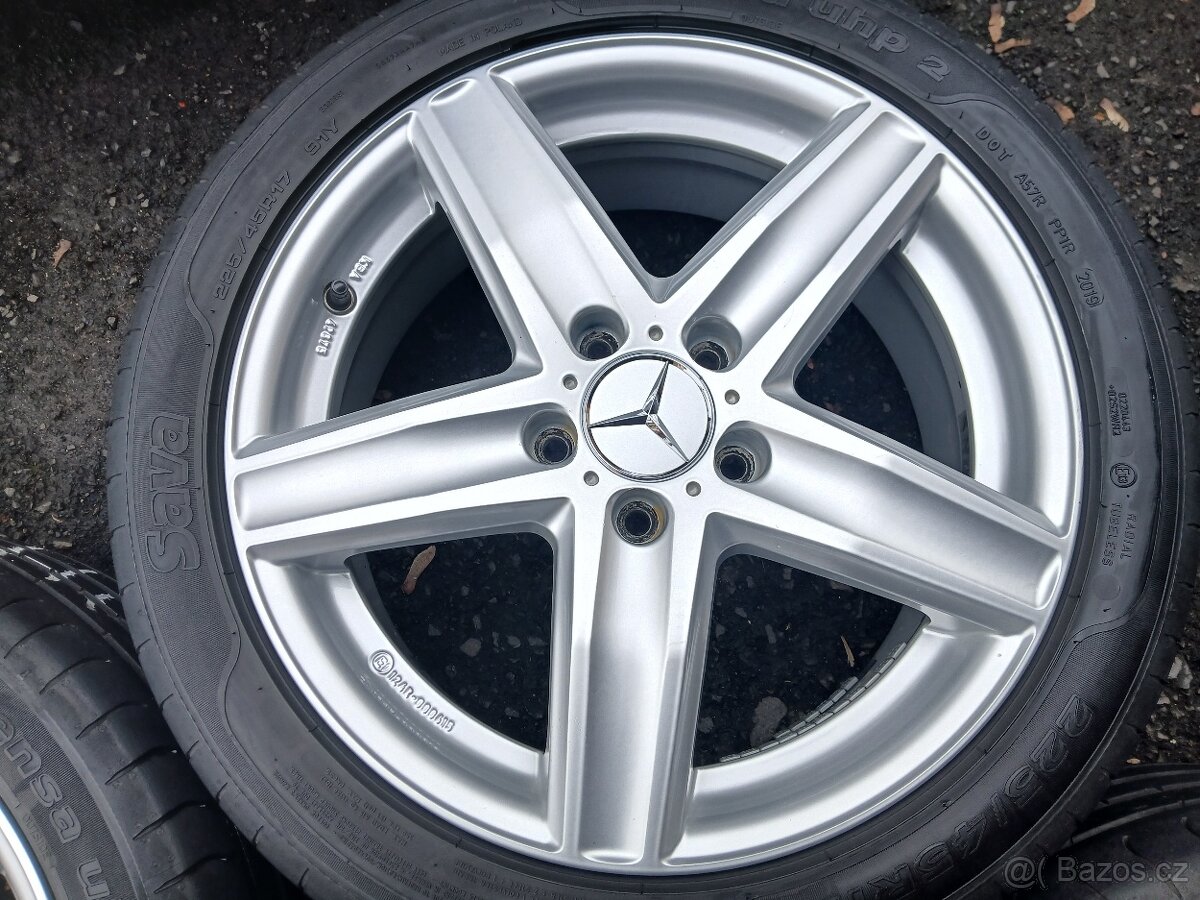 Sada ALU kol Dezent 225/45R17 letní - 5