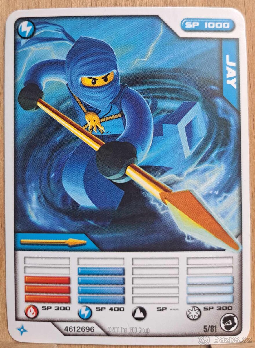 🎴 Lego Ninjago Karty 2011 a 2012 🎴 - 5