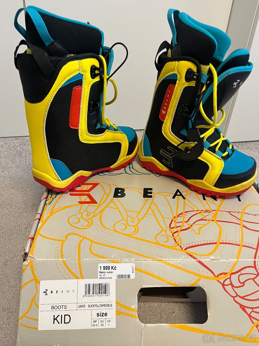 Dětské snowboardové boty Beany vel.32 - 5