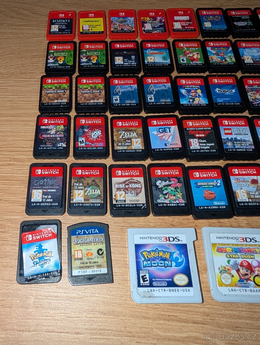 Hry na Nintendo Switch Switch2 3DS PS Vita - 5